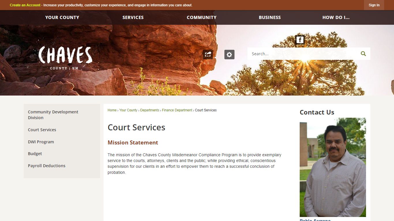 Court Services | Chaves County, NM